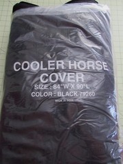 New Cooler Horse Cover, Black, 84″W x 90″L by Urban Outdoors