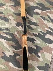 Damon Howatt Bow What A Beauty! Archery Bow Martin.LONG BOW….USA 70# AMO-68”RH