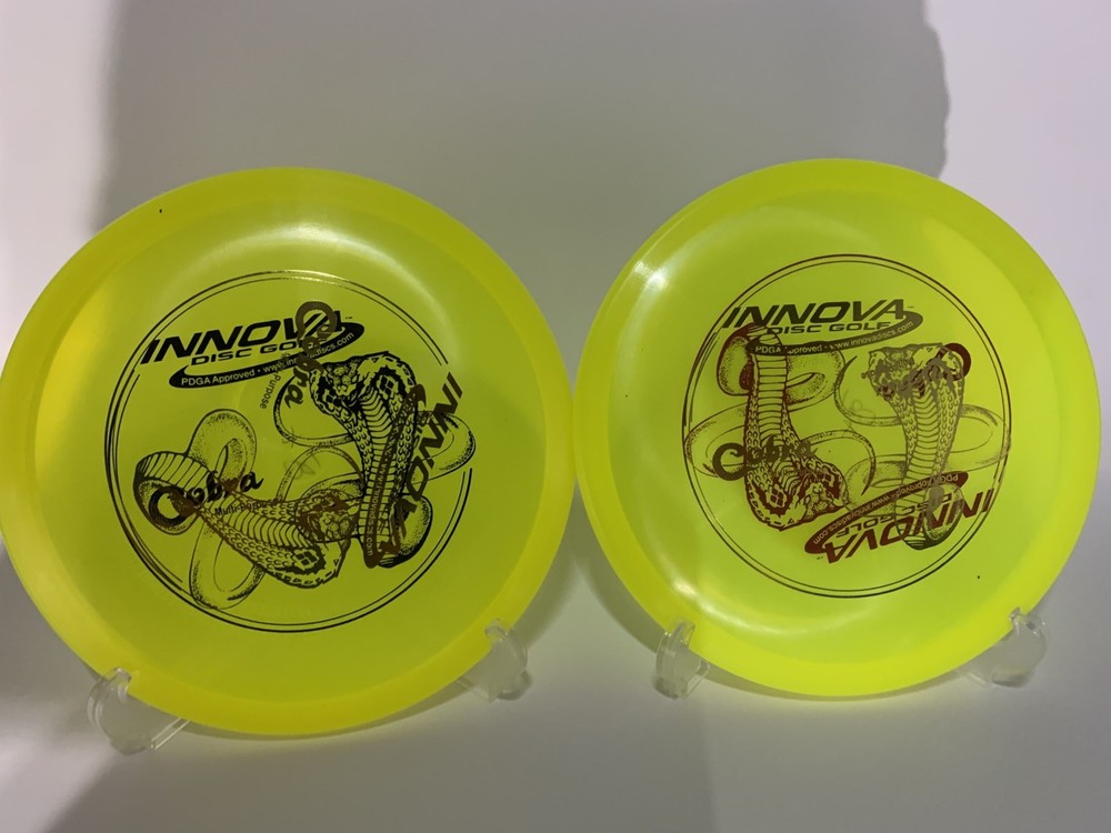 Innova Champion Cobra PAIR PFN Penned Double Stamp Brand New 10/10 180g Rare