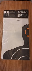 Allen EZ Aim Human Silhouette Target #15202 (23in x 35in – 4 Pack) NIP