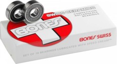 Bones Swiss Roller Skate Bearings Ceramic 8mm (16 pack)