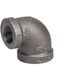 B & K Reducing Elbow 1/2 » Fip X 3/8 » Fip Malleable Iron 90 Deg.