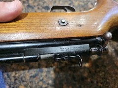 Vintage 1950’s Crosman Model 114 .22 Cal. Bulk Fill CO2 Pellet Gun Rifle: Read