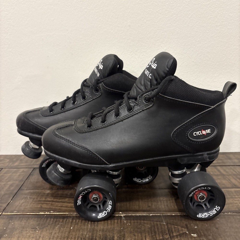 Sure Grip Cyclone black roller speed skate size 9 fits