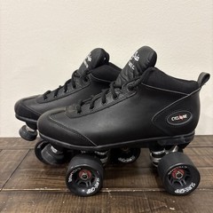 Sure Grip Cyclone black roller speed skate size 9 fits