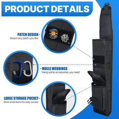 Adjustable Lightweight Archery Back Quiver – 24-30 Arrow Capacity with Molle …