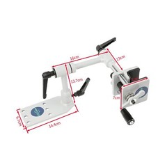 AMEYXGS Universal Bow Vise Professional Equipment Tool 360° Adjustable Arch