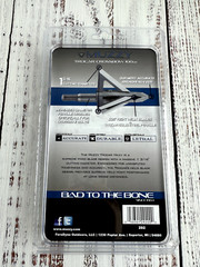 2 packs CROSSBOW Muzzy 3 BLADE Trocar 100 Grain Archery Hunting Fixed Broadhead