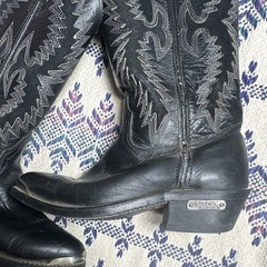 Harley-Davidson Leather Western Cowboy Boots Toe Caps Women’s US 6.5