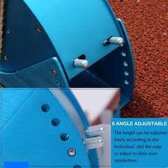 32in High-Level Starting Blocks Aircraft Grade Aluminum Running Track Blocks Wat