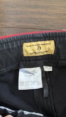 Devon-Aire Women’s Riding Breeches Black Red Gray Size 32 Equestrian