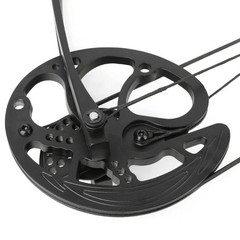 Compound Bow Set 0-70lbs 320FPS Sight Carbon Arrows Feathers Shoting Archery