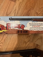 Vtg Daisy Model 1938B Red Ryder BB Gun-Used- works great-with 1988 original box