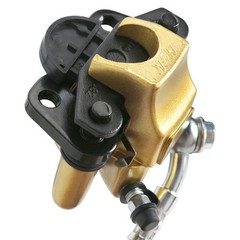 Front Hydraulic Foot Disc Brake Caliper & Pad for 125-200cc ATV Quad Go Kart