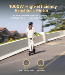 NAVEE GT3PRO Electric Scooter Adults 20MPH Foldable E-Scooter Suspension 10″Tire