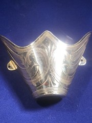 New Western Austin Accent Cowboy Boot Tip Rand Gold Engraved
