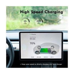 Tesla Charger Extension Cable 50A 240V 12KW 20FT,High-Speed Charging,Overload…