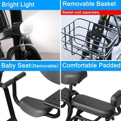 EILLEO Electric Scooter W/ Seat 48V for Adult 750W Max Motor 17.4MPH 20 Miles