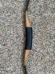 Traditional Mongolian Horse Wood Bow – 53″ Handmade Recurve Bow Black