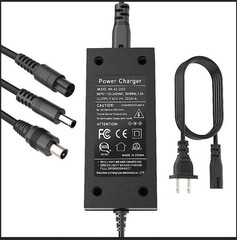 EVAPLUS SGS Certified 3 Plugs for 36V Lithium, 42V 2 Lithium
