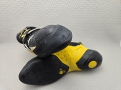 La Sportiva Solution Rock Climbing Shoes Men’s 42.5 USM 9.5 USW 10.5 Excellent
