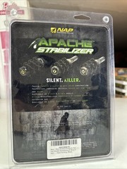 NAP New Archery Products 60-775 Apache Bow Stabilizer 5″, Black