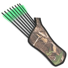 Archery 8 Holes Arrow Quiver Hip Pocket Holder Waist Hanged Crossbow Arrow Hunt