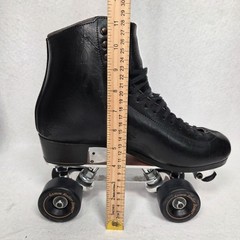 Vtg 70’s Riedell 355 Grand Prix Roller Skates 10 Snyder Plates Roller Bones