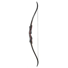 62″ Takedown Recurve Bow Longbow & Carbon Arrows Wooden Riser for Hunting Shoot