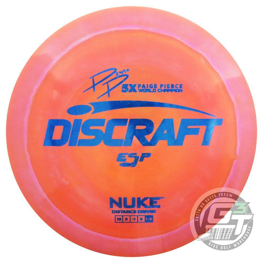 NEW Discraft ESP Nuke [Pierce 5X] Distance Driver Golf Disc – COLORS WILL VARY