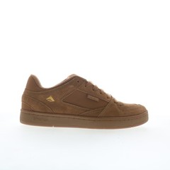 Emerica Mute 6101000157212 Mens Brown Skate Inspired Sneakers Shoes