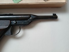 NOS VINTAGE HY SCORE PRO TARGET .177 CAL PELLET AIR PISTOL IN ORIGINAL BOX NICE