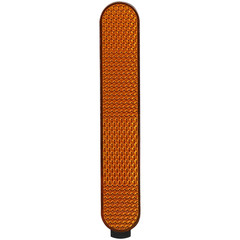 Orange 11.7x2x0.6cm ABS Cover for Xiaomi 4 Ultra Scooter with Side Reflectors