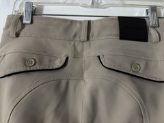Iago Women’s Equestrian Riding Breeches US Size 26, It 40, Tan