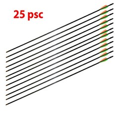 25 Pcs 30 Inch 6.5 mm Fiberglass Compound bow arrows 30″ by ROBIN’S APPLE