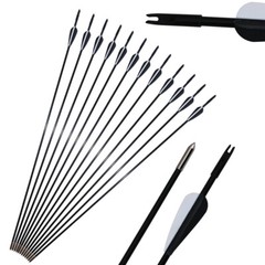 Archery 53″ Takedown Recurve Bow / 12X Target Arrows / Quiver for Adult Beginner