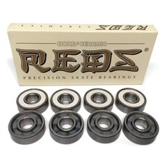 BONES CERAMIC SUPER REDS Skateboard Bearings 8 Pack Lucky swiss Bronson gullwing