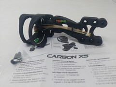 TRUGLO Carbon XS Ultra-Lightweight Carbon-Composite 4 Pin Bow Sight: Black NWOB