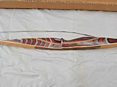 CHARRON ARCHERY – CUSTOM LONGBOW 60″AMO @ 32#