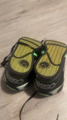 Osiris Men’s Black Green High Top Skateboarding Shoes US Size 10