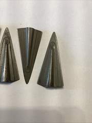 Vintage 2 Blade Glue on Broadheads Lot Of 5