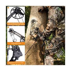 Compound Bow Package for Adults and Teens, 0-70 Lbs Draw Weight,23.5″-31″ Dra…