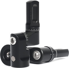 Single Side Adjustable V-Bar Mount Bow Stabilizer Quick Disconnect Rod for Compo