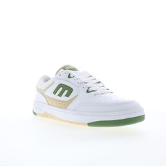 Etnies Loot 4101000584167 Mens White Leather Skate Inspired Sneakers Shoes