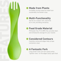 humangear GoBites Bio Uno Mini Uno, Light Blue/Light Green/Black