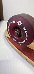 Vtg Robert August Longboard Skateboard Surf One 43.5 X 9″