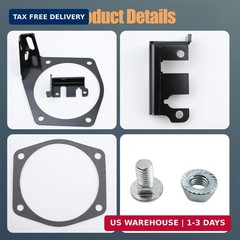 Throttle Cable Bracket 4-Bolt for 92MM-102MM Intakes Replacement for LS LS2 LS3
