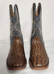 Roper Men’s Brown/Gray Leather Western Boots US 8.5D Style 09-020-0191-3378