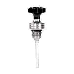 Dirt Bike Dipstick, CNC Alloy Pit Bike Engine Oil Dipstick for CRF50 Black