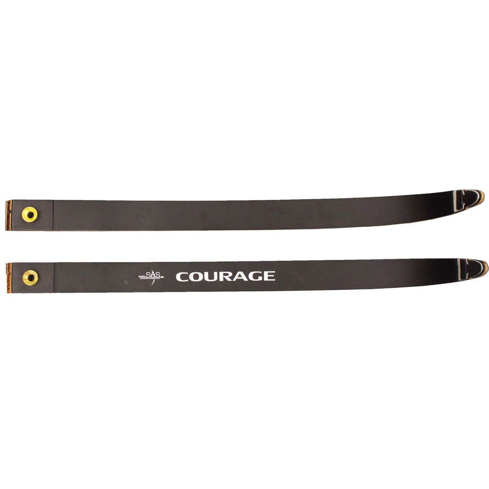Courage Takedown Recurve Archery Bow Limbs Only Black – Pair